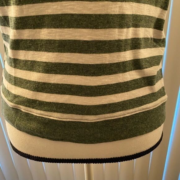 Rachel Zoe striped green & white top, XS - Picture 7 of 11